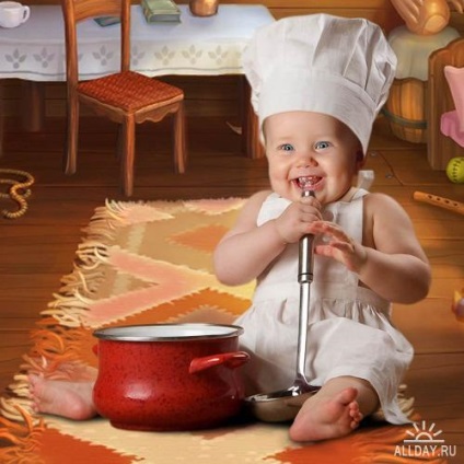 Hogyan kell varrni egy öltönyt szakács gyermek
