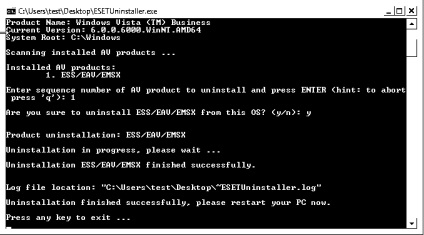 Hogyan viselkedni Eltávolít Antivirus OS Windows (ablakok) Hogyan viselkedni Eltávolít Antivirus Windows operációs rendszer