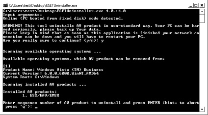 Hogyan viselkedni Eltávolít Antivirus OS ablakok (vírusirtó) Hogyan viselkedni Eltávolít Antivirus Windows operációs rendszer