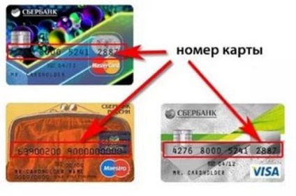 Hogyan talál megtakarítási bankkártya számát név szerint (térkép) Hogyan talál megtakarítási bankkártya számát megnevezés