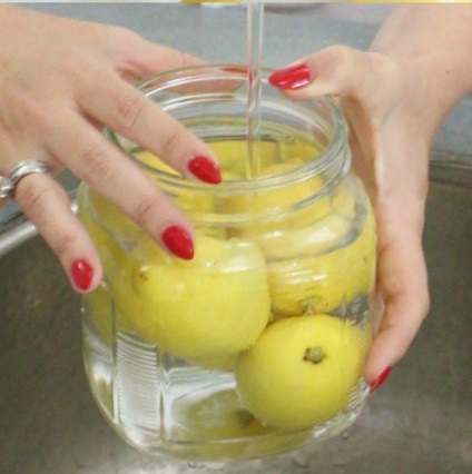 Hogyan kell tárolni a citrom otthon jeges citromos