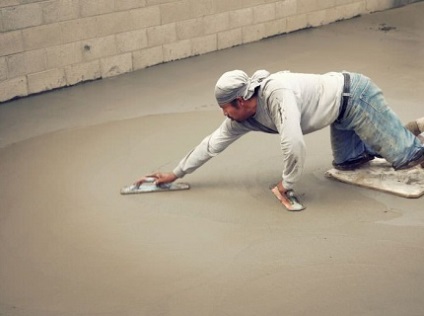 Ahogy zazheleznit beton megfelelő utasítást, fotó és videó