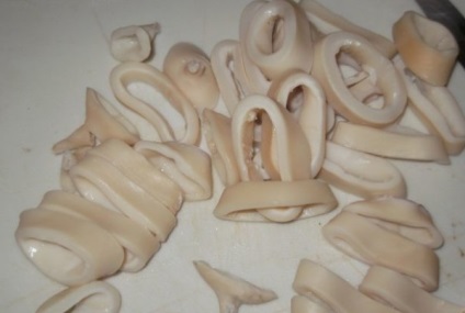 Calamari egyszerű receptek lépésről lépésre képek (tintahal gyűrűk tésztában recept fotó) Calamari egyszerű receptek lépésről lépésre fotók