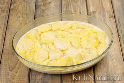 Csőben sült burgonya recept lépésről lépésre képek (gratin recept) Csőben sült burgonya recept lépésről lépésre fotók