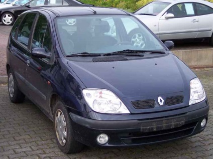 Renault Scenic hézag normál magasságú, ahol van értelme változtatni