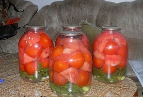 Konzervált paradicsom görögdinnyék - főzés receptek