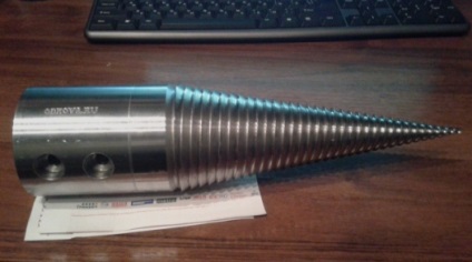 Cone-Cleaver csavart (csavar splitter) Kúpos csavaros fejsze