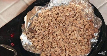 A dohányzás hal a sütőben - lépésről lépésre recept fotók a (hal) A dohányzás hal a sütőben - lépésről lépésre recept fotók