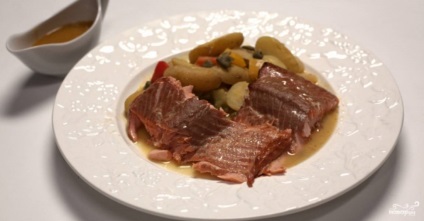 A dohányzás hal a sütőben - lépésről lépésre recept fotók a (hal) A dohányzás hal a sütőben - lépésről lépésre recept fotók