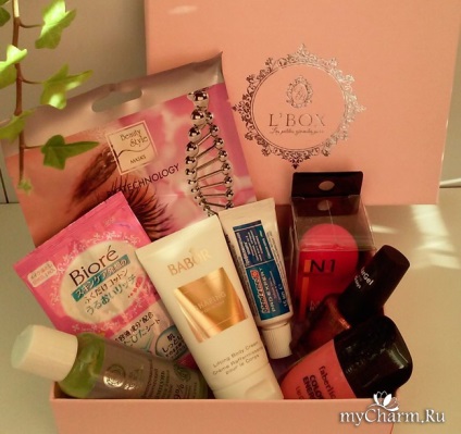 Box szépség a legjobb kozmetika - l doboz gyönyörű dobozban (Beauty) Box szépség a legjobb kozmetika - l doboz Beauty box