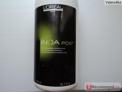hajfesték L'Oréal Inoa - «Hogyan fessünk Inoa otthoni fogások könnyen! (Fokozatos fotó