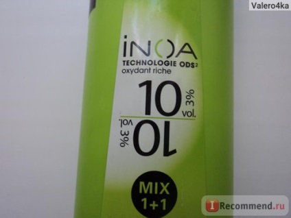 hajfesték L'Oréal Inoa - «Hogyan fessünk Inoa otthoni fogások könnyen! (Fokozatos fotó