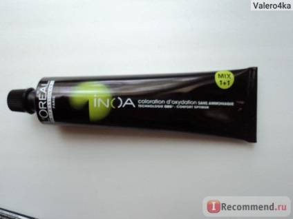 hajfesték L'Oréal Inoa - «Hogyan fessünk Inoa otthoni fogások könnyen! (Színpadra fotó, (haj) hajfesték L'Oréal Inoa - «Hogyan fessünk Inoa otthoni fogások könnyen! (Fokozatos fotó