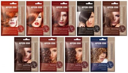 Cream henna Fotókozmetika használati utasítást, ár, áttekintésre, leírások (krém henna) Cream henna Fotókozmetika használati utasítást, ár, vélemények, leírások