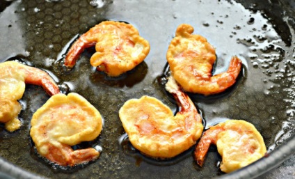 Garnélarák tempura (egyszerű, mint a McDonald) fotó-receptek