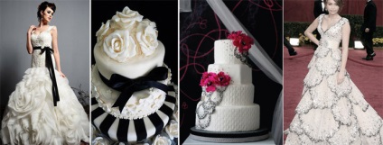 Lacy esküvői torta - hogyan válasszuk ki, vagy tedd magad, fotók