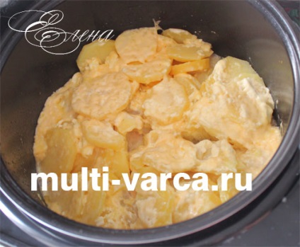 Csirke burgonya és sajt multivarka Redmond (multivarka) Csirke burgonyával és sajttal multivarka Redmond