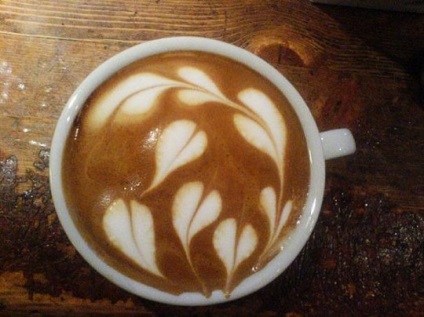 Latte art - a művészet díszítő kávé, 23 képek a gyönyörű rajzok kávé „pozitív blog