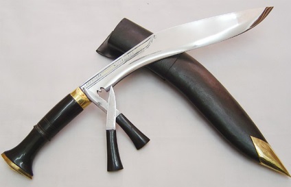 Jelmagyarázat - Nepál kukri vagy khukri (Legend) Legend - Nepál kukri vagy khukri