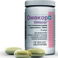 Medicine „Omacor„értékelések kardiológusok, utasítások, ár
