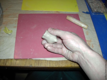 Farag agyag síp „Kakas” - tisztességes iparos - kézzel készített, kézzel készített