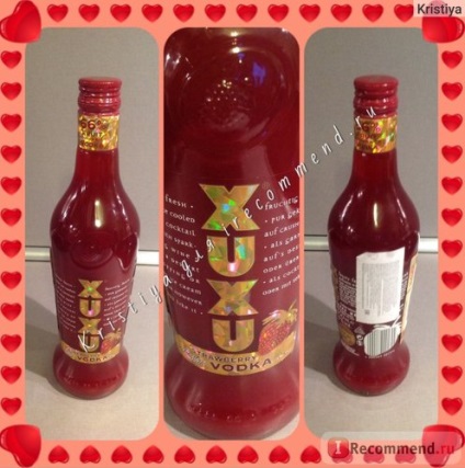 Liquor xuxu eper - „a férfiak és a nők megértése eper, íz, illat, és így tovább