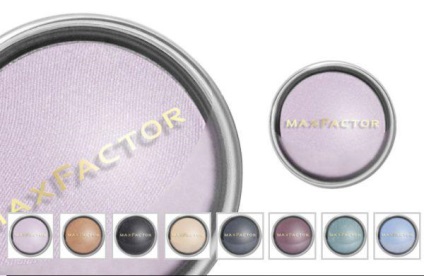 Max Factor szemhéjpúdereket egyszeri és raklapok (single) Max Factor szemhéjpúdereket egységes és mozaik
