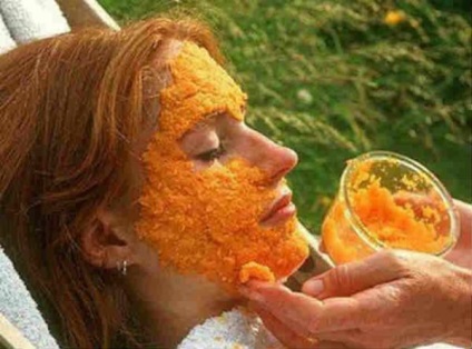 A maszk a sárgarépa olyan receptet otthon, előnyök és vélemények