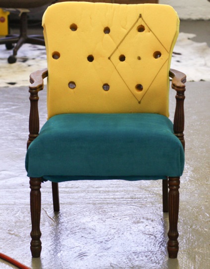 Mesterkurzus második élet a régi székek
