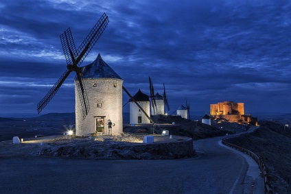 Mills Quixote Consuegra (Consuegra) Don Quijote a szélmalmok Consuegra