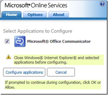 Microsoft online szolgáltatások (Online Services Bejelentkezés) Microsoft online szolgáltatások