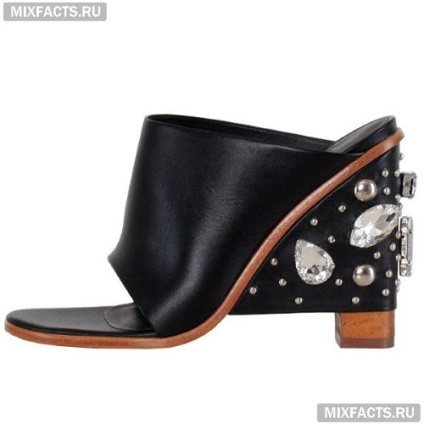 Divatos cipőt öszvérek elegáns modell (fotó) (divat) Divatos cipőt öszvérek elegáns modell (fotó)