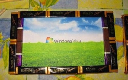 Laptop édességek kezét (ajándék) Laptop édességek kezével