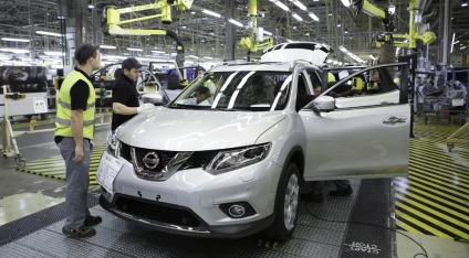 Új Nissan X-trail (trail Nissan X) Magyarországon jelenleg gyűjtik St. Petersburg