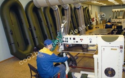 Berendezések a PVC csónak