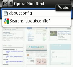 Áttekintés és opera mini 7 beállítás (megszabadulni Yandex keresés) Áttekintés és beállítás opera mini 7