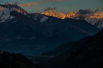 Egy nap Svaneti - én ásni az arany