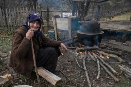 Egy nap Svaneti - én ásni az arany (egy) Egy nap Svaneti - én ásni az arany