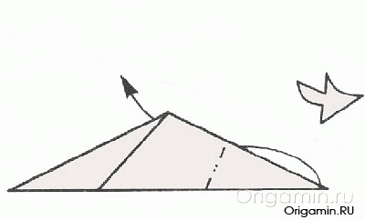 Origami papír Shark - szól origami (origami) Origami papír Shark - szól origami