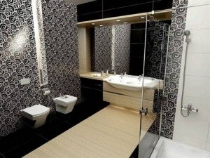 Díszítő fürdőszoba modern műanyag iparvágány trim - videó oktatás, fotók