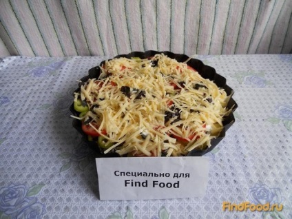 Zöldség hússal kemencében sült recept képpel (eloszlatja a teljes felület) Zöldség hússal kemencében sült recept egy fotó