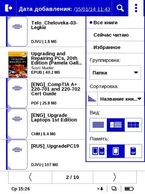 Zsebkönyv színű lux 8 hüvelykes e-könyv színes képernyős e-ink Triton 2