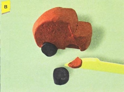 Mesterségek gyerekeknek gyurma gép, traktor (traktor gyurma) Mesterségek gyerekeknek gyurma gép, traktor