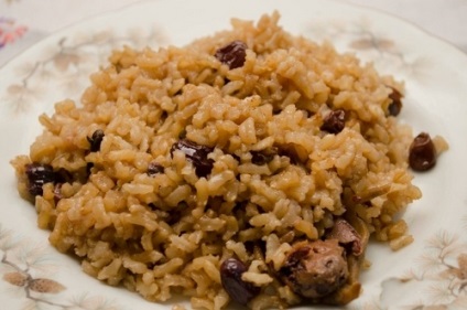 A használata barna csiszolatlan rizs emberi