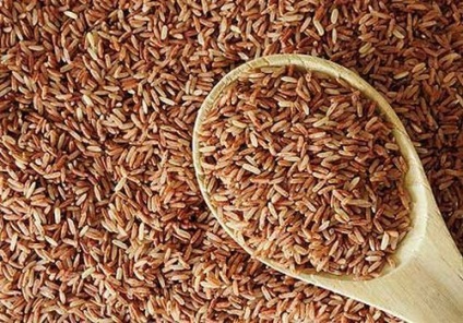A használata barna csiszolatlan rizs emberi
