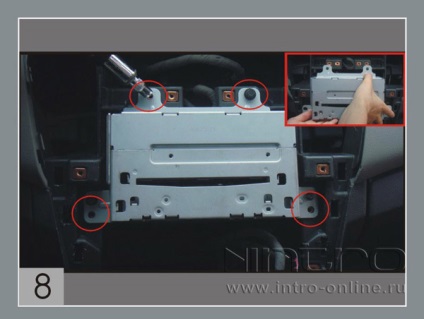 Lépésről lépésre telepítésére vonatkozó utasításokat a fej egységet Chevrolet Cruze (2009 - 2 012) - intro (panel kesztyûtartóban) Lépésről lépésre telepítésére vonatkozó utasításokat a fej egységet Chevrolet Cruze (2009 - 2 012) - intro