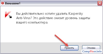 Telepítése után a Kaspersky Anti-Virus 2014, Windows XP számítógép lefagy