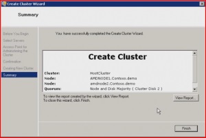 Építése failover (failover) klaszter alapú Windows 2008 Server és a Hyper-V