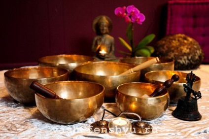 Éneklő Bowl a feng shui - a gyógyító erejét hang