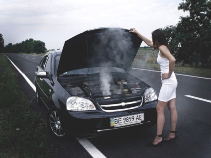 Okai és következményei a túlmelegedés a motor (motor) Okait és hatásait a motor túlmelegedését